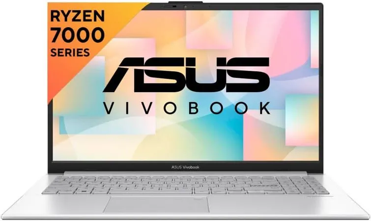 ASUS VIVOBOOK GO 15 AMD RYZEN 3 QUAD CORE 7320U - (8 GB/512 GB SSD/WINDOWS 11 HOME) E1504FA-NJ131WS THIN AND LIGHT LAPTOP (15.6 INCH, COOL SILVER, 1.63 KG, WITH MS OFFICE)