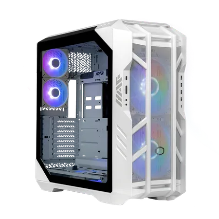 COOLER MASTER HAF 700 ARGB EATX Full Tower Cabinet (White)