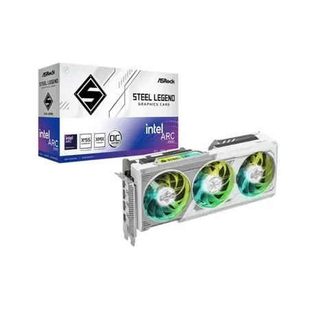 ASRock Intel Arc B580 Steel Legend 12GB OC Graphics Card (B580-SL-12GO)