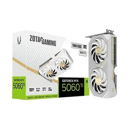 Zotac RTX 5060 Ti Twin Edge OC White 16GB GDDR7 Graphics Card