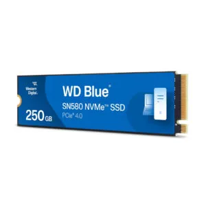 Western Digital Blue 250GB SN580 NVMe SSD, Internal Solid State Drive