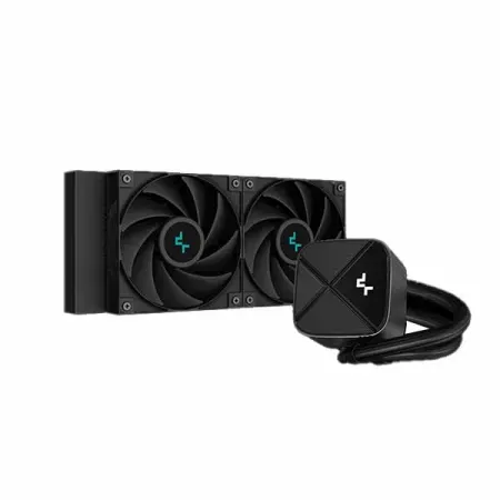 Deepcool LS520S Zero Dark 240mm AIO Liquid CPU Cooler Black (R-LS520-BKNNMM-G-1)