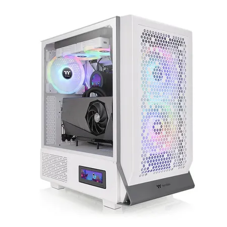 Thermaltake Divider 300 TG Snow ARGB White Mid Tower Chassis (CA-1S2-00M6WN-01)