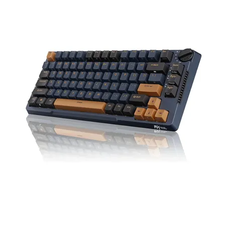ROYAL KLUDGE RK H81 75% Wireless Mechanical Gaming Keyboard ( Green ) ( Brown Switch )