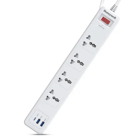 HONEYWELL (6 SOCKET+2 USB+ 2 TYPE-C) SURGE PROTECTOR