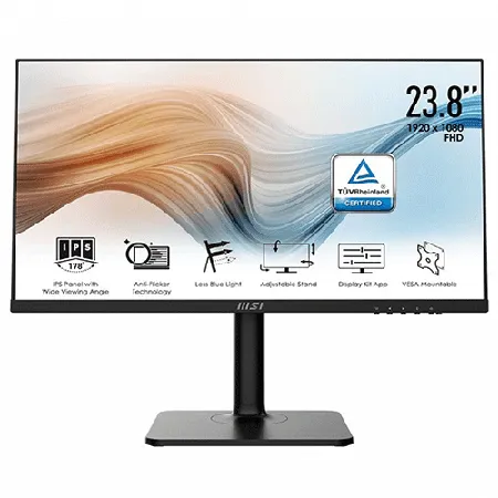MSI Modern MD241P Ultramarine 24 Inch FHD 75Hz IPS Panel 106% SRGB 5ms AMD Freesync IPS Gaming Monitor
