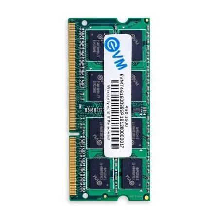 EVM Laptop 4GB DDR3 RAM 1600MHz