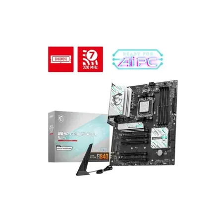 MSI B840 Gaming Plus WiFi DDR5 AMD AM5 ATX WiFi 7 PCIe 4.0 Gaming Motherboard
