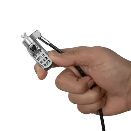 Cadyce CA-KNANOCLK Keyed Nano Security Cable Lock with 2 Keys 2M