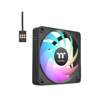 Thermaltake CT120 EX ARGB Sync PC 120mm Cooling Fan (3-Fan Pack, Matcha Green)