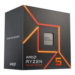AMD Ryzen 5 7600 3.8 GHz Upto 5.1 GHz AM5 Socket 6 Cores 12 Threads 6 MB L2 32 MB L3 Desktop Processor