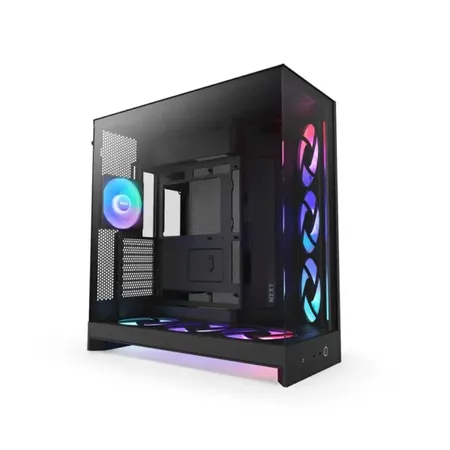 NZXT H9 Flow RGB+ ATX Mid Tower Cabinet Black (CM-H92FB-P1)