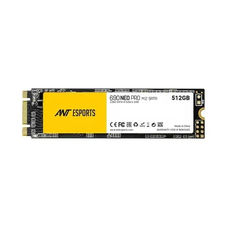 Ant Esports 690 Neo Pro 512GB M.2 NVMe Internal SSD 690-NEO-PRO-M2-NVME-512GB