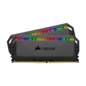 Corsair Dominator Platinum RGB 16GB (8GBx2) DDR4 3200MHz Desktop RAM (Black)