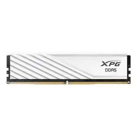 Adata XPG Lancer Blade 16GB (16GBx1) DDR5 6000MHz CL34 White Desktop RAM AX5U6000C3416G-SLABWH