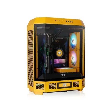 Thermaltake The Tower 600 Bumblebee Edition Tempered Glass Mid Tower ATX Computer Case