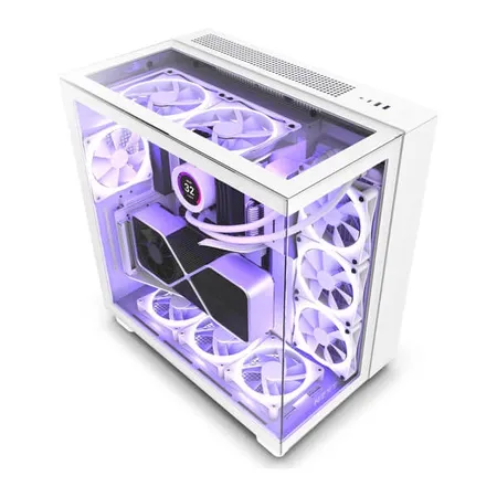 Nzxt H9 Elite Atx Mid Tower Cabinet White (CM-H91EW-01)