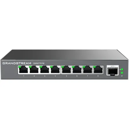 Grandstream GWN7701M 8‑Port 2.5G Unmanaged Multi‑Gigabit Switch with 1 SFP+ Uplink Port