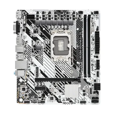 ASRock H610M-HDV/M.2+ D5 Intel H610 LGA1700 DDR5 Micro ATX Motherboard