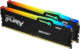 Kingston Fury Beast Black RGB Expo 32GB 6000MT/s DDR5 CL30 DIMM Desktop Gaming Memory Single Module - KF560C30BBEA-32
