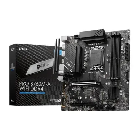 MSI PRO B760M-A WIFI DDR4 Intel Motherboard