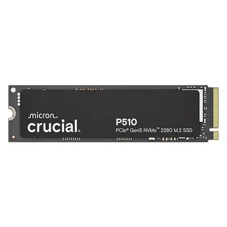 Crucial P510 2TB NVMe Gen5 SSD with Heatsink