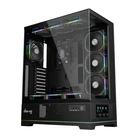 DAWG Y 990 ARGB EATX Mid Tower Cabinet (Black)