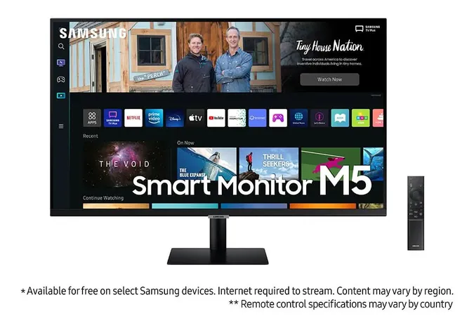 SAMSUNG M5 27 INCH LS27BM501EWXXL FHD SMART MONITOR