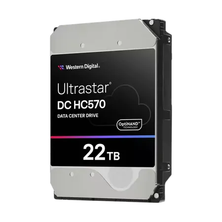 Western Digital Ultrastar DC HC570 22TB 3.5" SATA 6Gb/s 7200RPM Internal Hard Drive