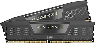 CORSAIR Vengeance DDR5 32GB (2x16GB) DDR5 6000MHz CL36 AMD EXPO Intel XMP iCUE Compatible Computer Memory – Gray (CMK32GX5M2E6000Z36)