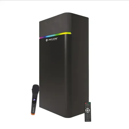 Lapcare Beast Pro LTS-705 120W Tower Party Speaker with RGB Lights BT 5.3 Dual Wireless Mic