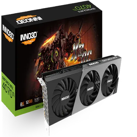 INNO3D GeForce RTX 4070 Ti X3 OC Nvidia Graphic Card