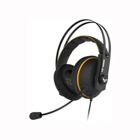 ASUS TUF H7 Core 3.5mm Wired Gaming Headphone ( Black / Yellow ) ( PC / Playstation / Mobile / Xbox )