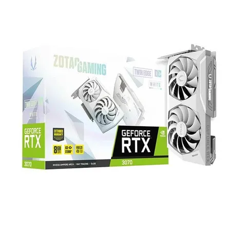Zotac Gaming GeForce RTX 3070 Twin Edge OC White Edition LHR 8GB GDDR6 (ZT-A30700J-10PLHR)