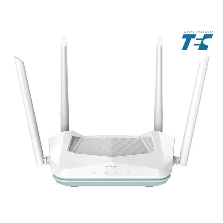 D‑Link R15 EAGLE PRO AI AX1500 Dual‑Band Wi‑Fi 6 Smart Router AI Mesh WPA3 Gigabit LAN/WAN