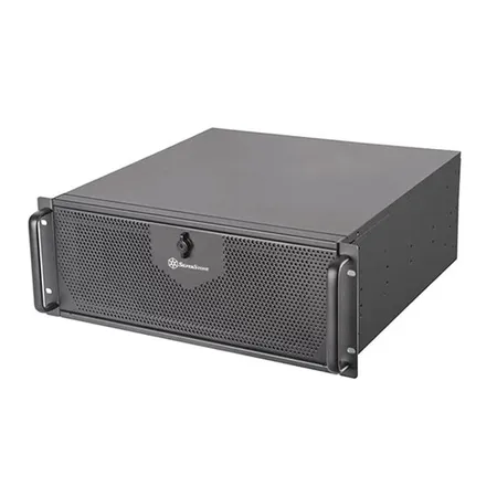 SilverStone RM42‑502 4U Rackmount Server Chassis with Liquid Cooling Ready (240 mm)