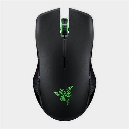 RAZER Lancehead Wireless Ambidextrous Gaming Mouse ( RZ01-02120100-R3A1) (16000DPI / 7 Macro Button ) ( Black )