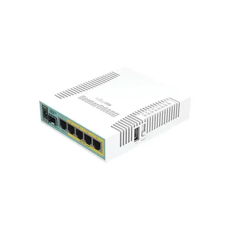 MikroTik hEX PoE RB960PGS Gigabit Ethernet Router with 5 Ports PoE-Out SFP Enclosure Included