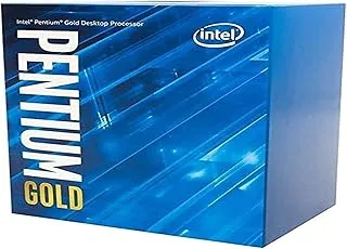 Intel Pentium Gold G6405 Core 10th Gen Generation Desktop Processor Box CPU APU 4MB Cache 4.1 GHz Clock Speed LGA 1200 Socket (Graphics Card Not Required)