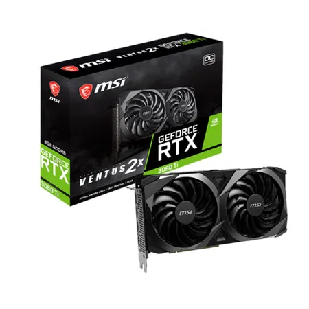 MSI GeForce RTX 3060 Ti Ventus 2X OC 8GB GDDR6X 256-Bit Gaming Graphics Card