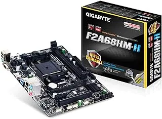 GIGABYTE AMD A68, FM2+ and FM2 Socket,Ultra Durable Motherboard with Native USB 3.0 and SATA3 Ports with RAID Support, and Dedicated Audio Zone (GA-F2A68HM-H)