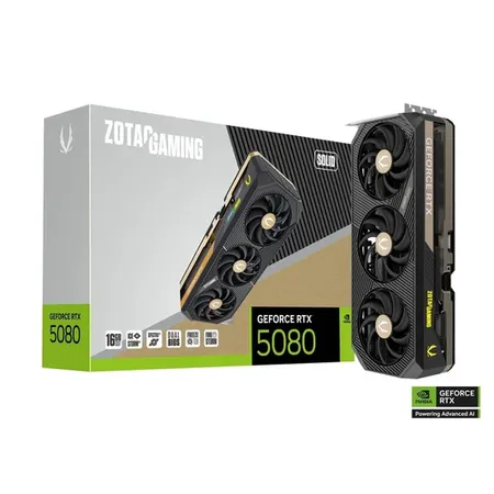ZOTAC GAMING GeForce RTX 5080 Solid Core 16GB Nvidia Graphic Card