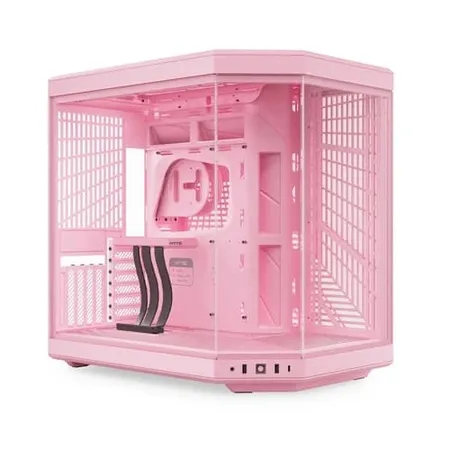 HYTE Y70 Mid-Tower PC ATX Case with Modern Aesthetic Case-Strawberry Milk