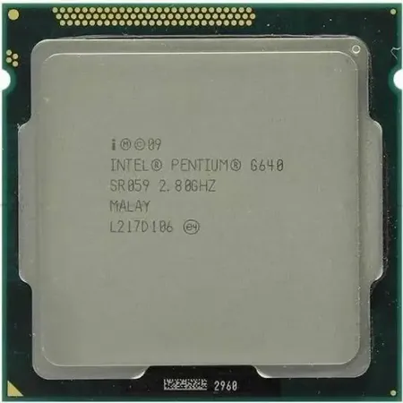 Intel PENTIUM DUAL CORE G640 2.8 GHz LGA 1155 Socket 2 Cores Desktop Processor
