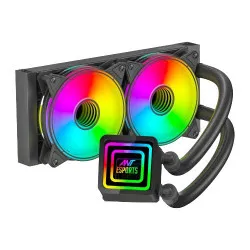 ANT ESPORTS ICE-Infinite 240 ARGB 240mm CPU Liquid Cooler (White)
