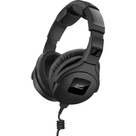 Sennheiser Hd 300 Protect Wired Over Ear DJ Headphones (Black)