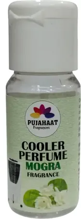 Pujahaat Mogra Cooler Perfume, Aroma Diffuser Oil or Fragrance Aroma Oil Mogra Cooler Perfume/Aroma Diffuser Oil or Fragrance 25ml each (2 X 25 ml)