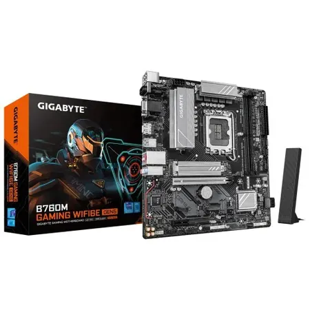 Gigabyte B760M GAMING WIFI6E GEN5 Intel B760 LGA1700 DDR5 Micro-ATX Motherboard