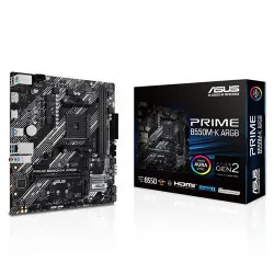 Asus Prime B550M-K Argb AM4 Micro Atx Motherboard (PRIME-B550M-K-ARGB)