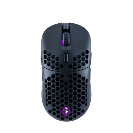 COSMIC BYTE Kilonova 3335IC Wireless + Wired Ergonomic Gaming Mouse ( 16000DPI / 6 Macro Buttons ) ( Black )